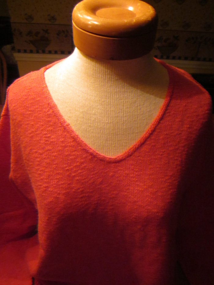 V Neck Sweater by Sage Knitwear