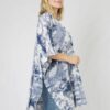 Tye Dye Print Stretch Kimono/Vest - Image 3